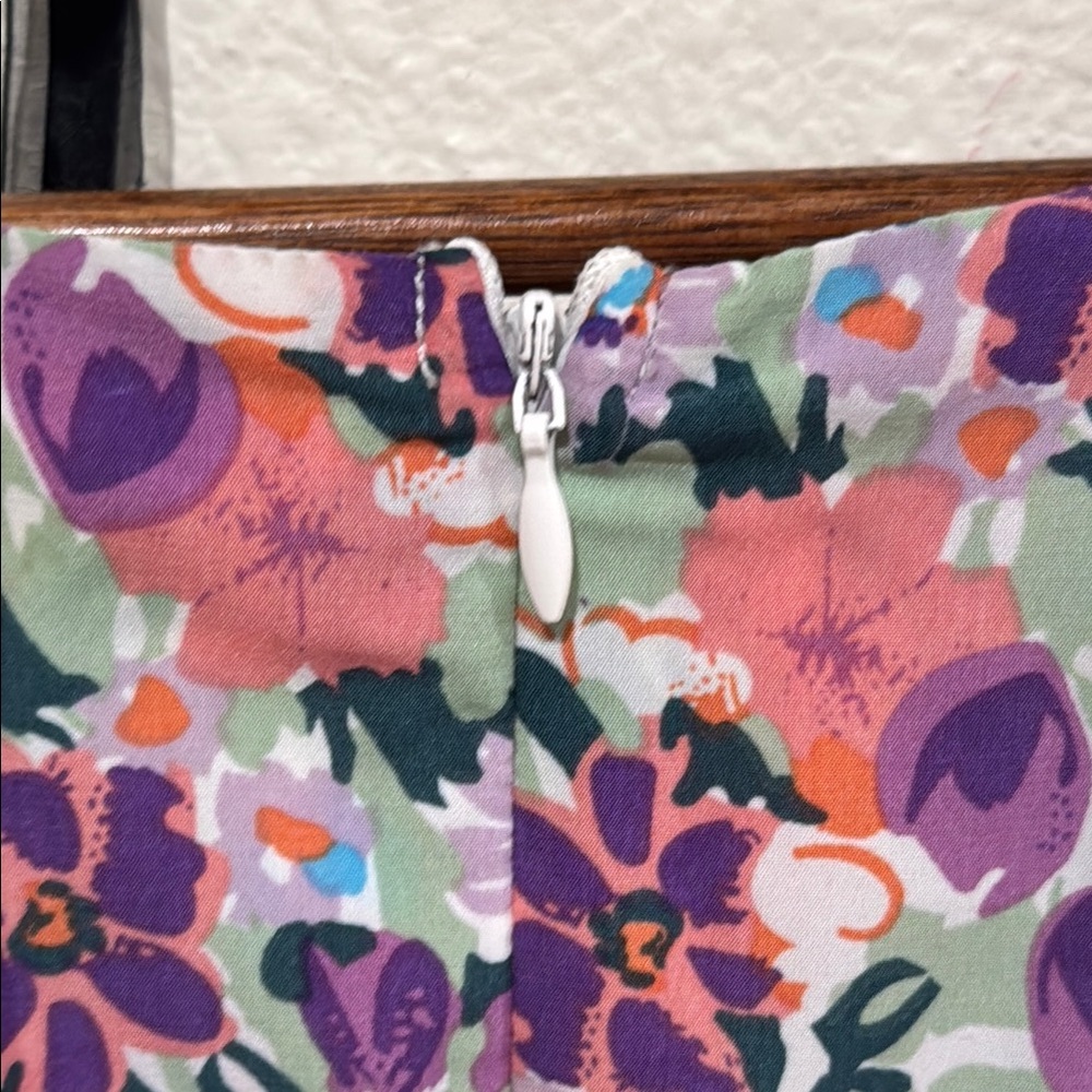 ASTR the Label Pink and Purple Ruched Puff Sleeve Blouse - Picture 8 of 9